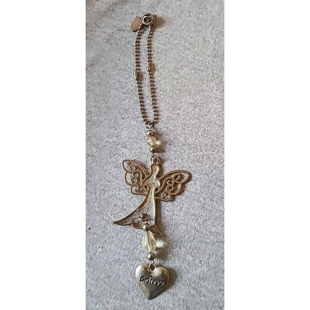 Guardian Angel Mirror Decor/Key Chain by Linx Trade Group. Item #1925
